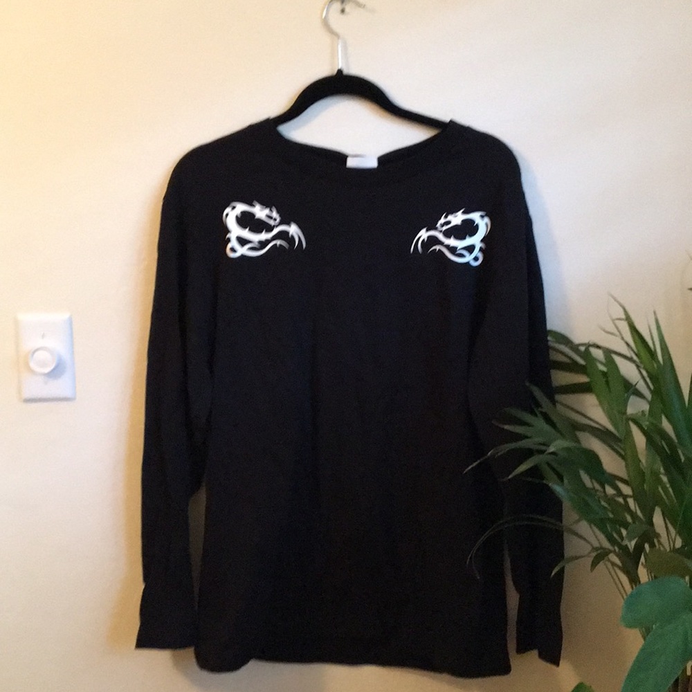 NWOT Weekday Thorns Print Long Sleeve